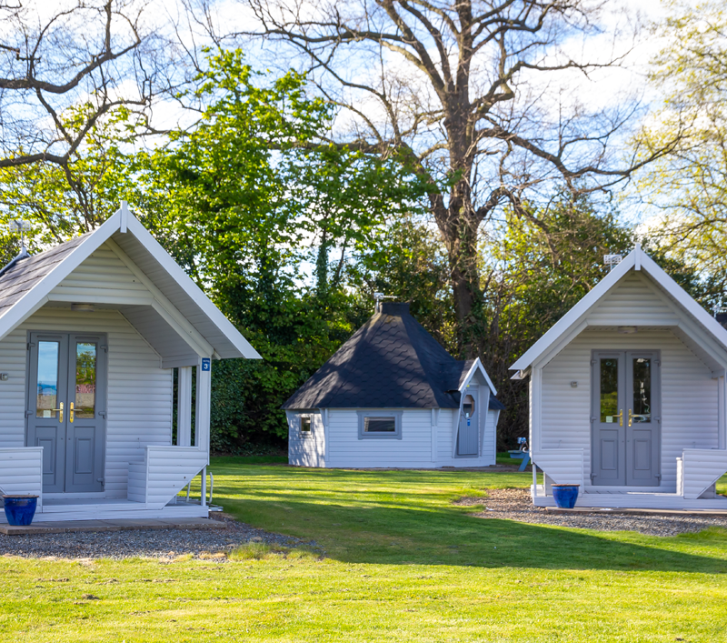 Octo and Hexi Glamping Pods