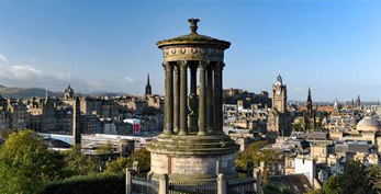 Calton Hill and the Scottish National Monument