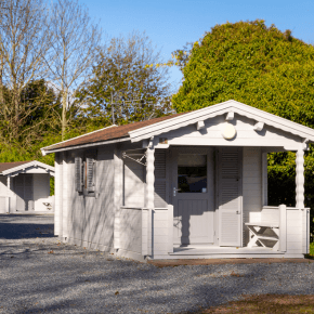 Exterior of our deluxe boothy